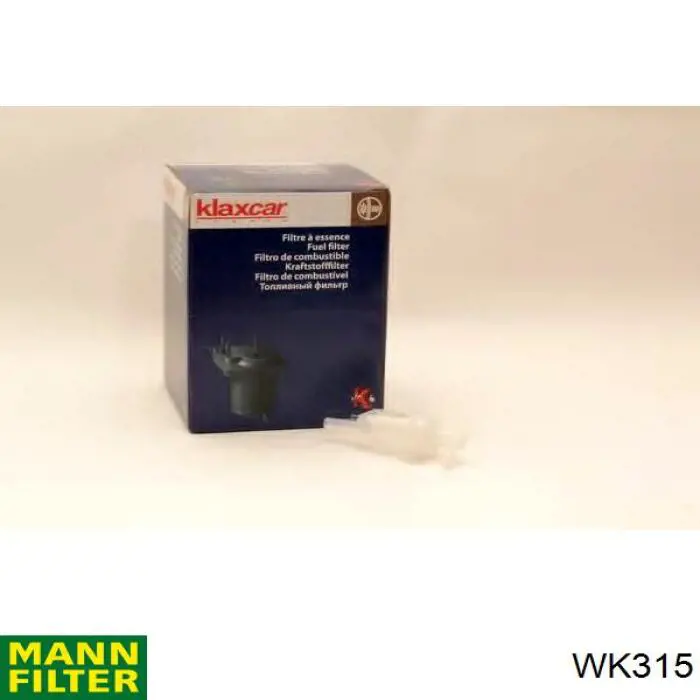 Фильтр тонкой очистки топлива Mann-Filter WK315 цена, от 1.83 USD