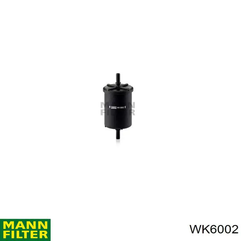 Фильтр тонкой очистки топлива Mann-Filter WK6002 цена, от 9.57 USD
