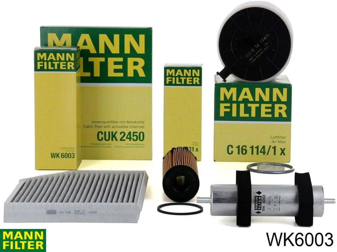 WK6003 Mann-Filter Фильтр топлива