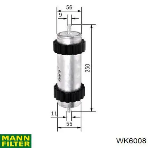 WK6008 Mann-Filter