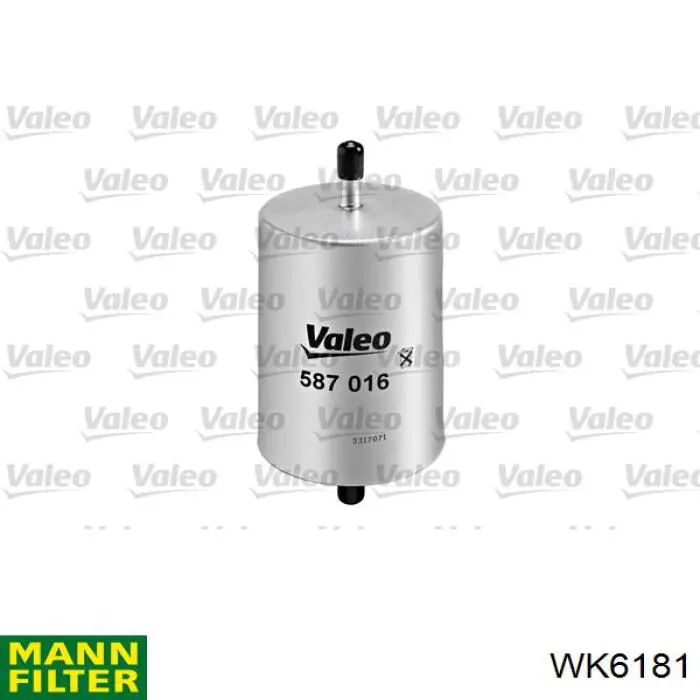Фильтр тонкой очистки топлива Mann-Filter WK6181 цена, от 11.85 USD