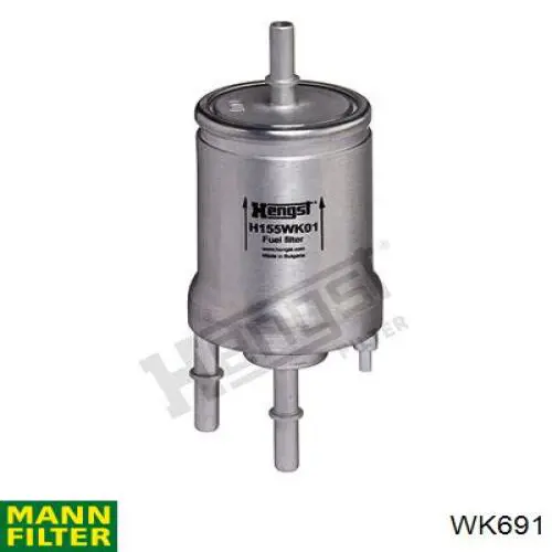 Купить WK691 Mann-Filter Фильтр-отстойник топлива грубой очистки