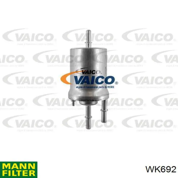 Фильтр тонкой очистки топлива Mann-Filter WK692 цена, от 20.43 USD