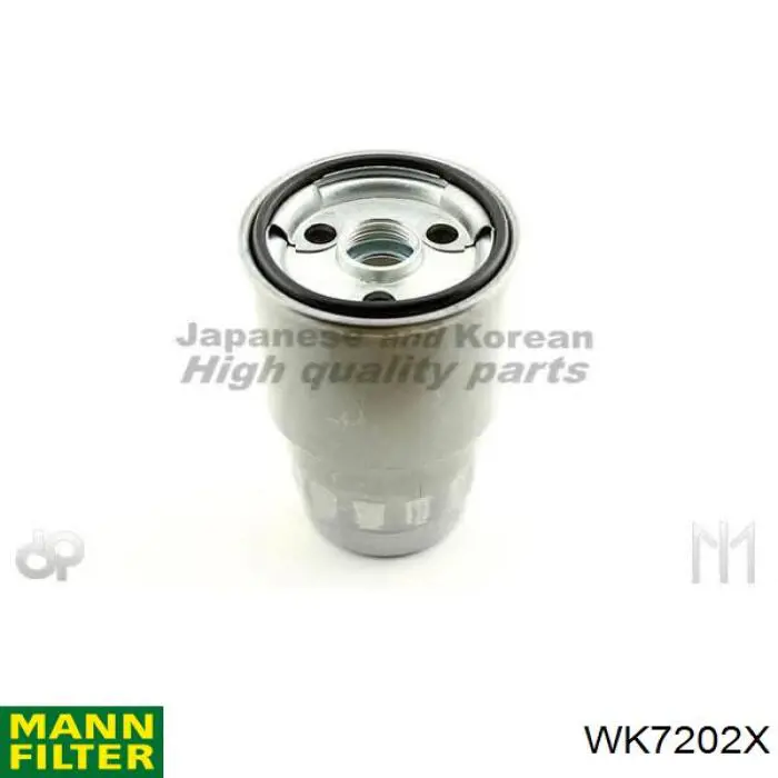 Фильтр тонкой очистки топлива Mann-Filter WK7202X цена, от 16.54 USD
