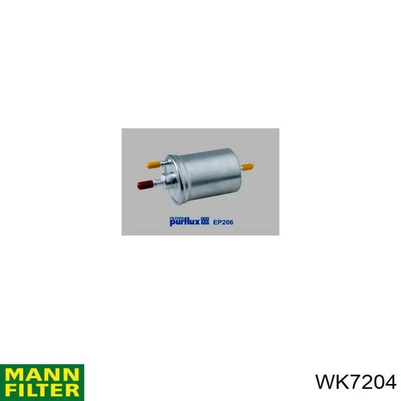 Купить WK7204 Mann-Filter Фильтр-отстойник топлива грубой очистки