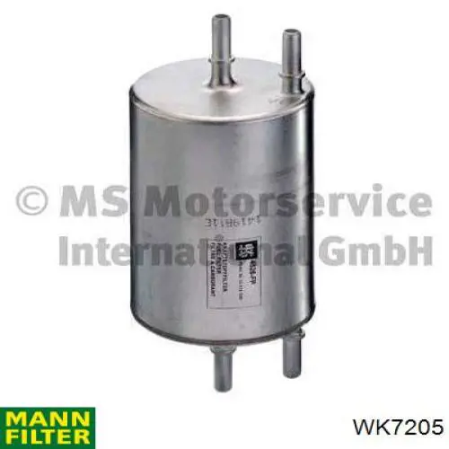 Фильтр тонкой очистки топлива Mann-Filter WK7205 цена, от 28.22 USD