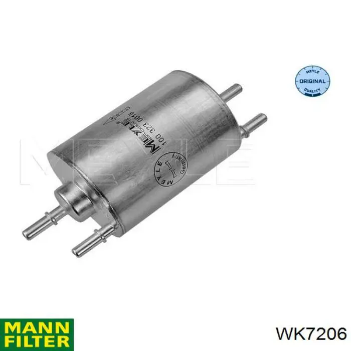 WK7206 Mann-Filter топливный фильтр