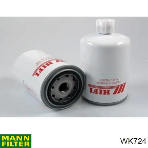 Фильтр тонкой очистки топлива Mann-Filter WK724 цена, от 11.41 USD