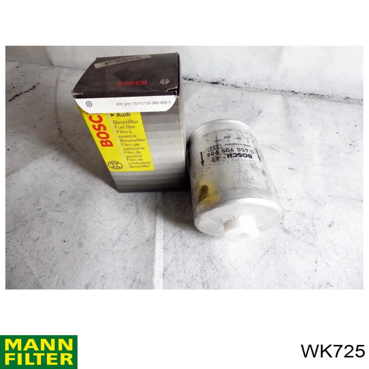 Купить WK725 Mann-Filter Фильтр-отстойник топлива грубой очистки
