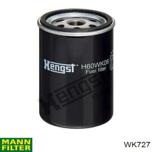 Filtro combustible WK727 Mann-Filter