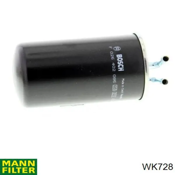 Топливный фильтр WK728 Mann-Filter