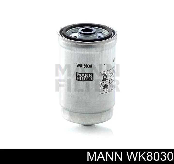 WK8030 Mann-Filter топливный фильтр