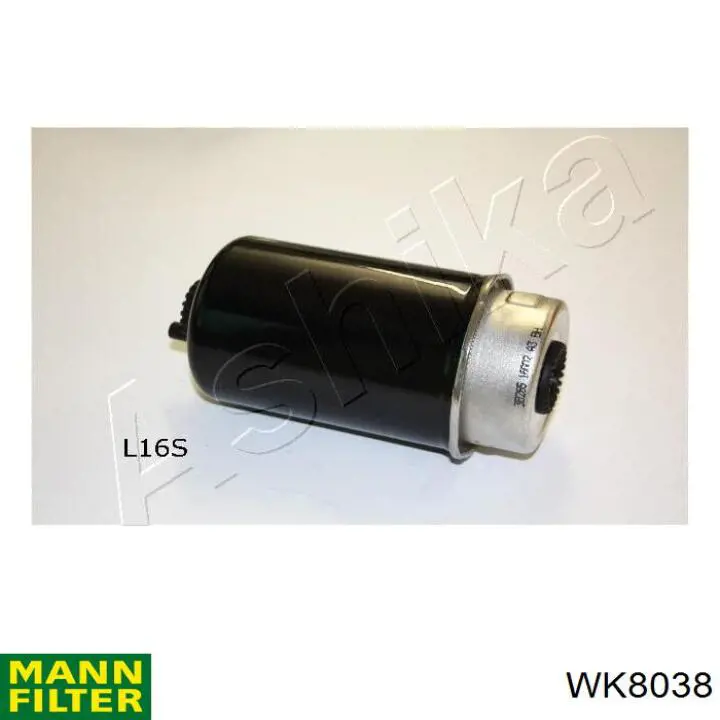 Купить WK8038 Mann-Filter Фильтр-отстойник топлива грубой очистки