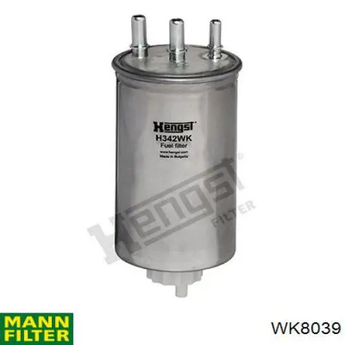 Filtro combustible WK8039 Mann-Filter