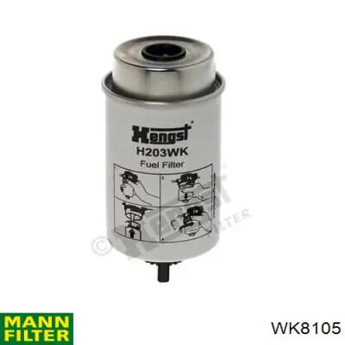 Filtro combustible WK8105 Mann-Filter