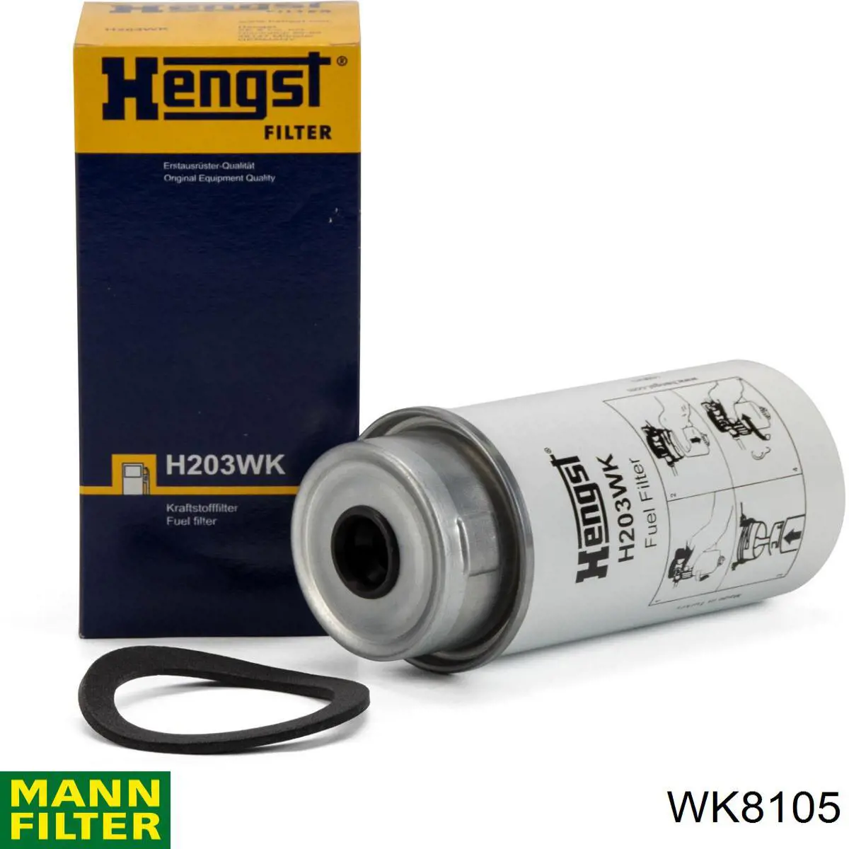 Топливный фильтр WK8105 Mann-Filter