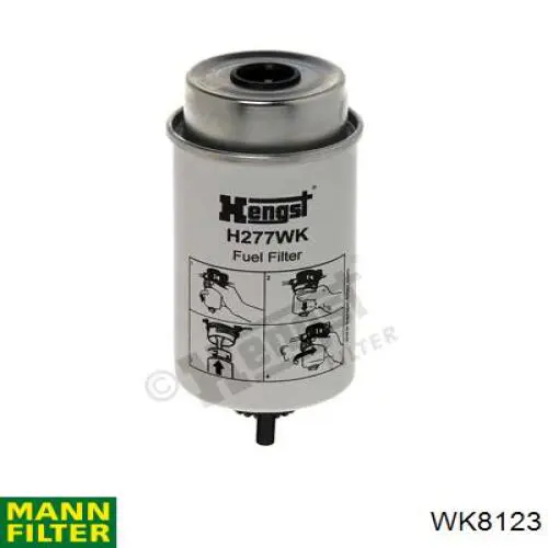 WK8123 Mann-Filter топливный фильтр