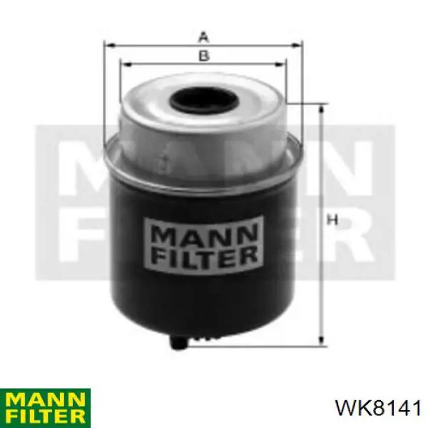 Топливный фильтр WK8141 Mann-Filter