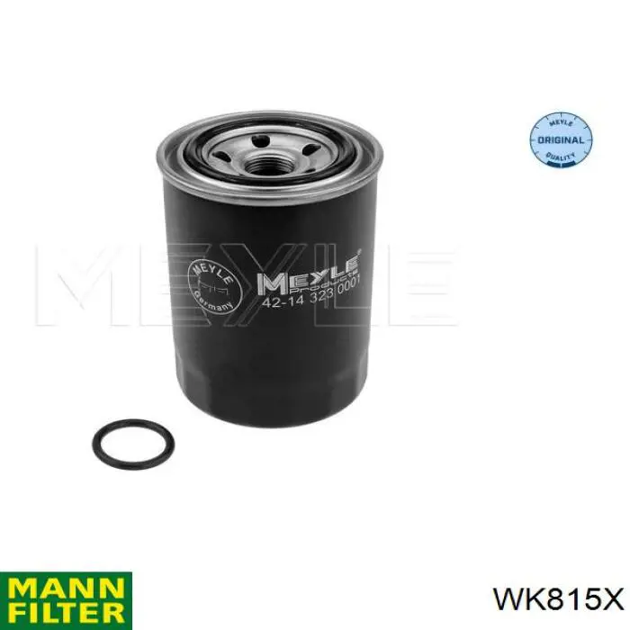Фильтр тонкой очистки топлива Mann-Filter WK815X цена, от 3.83 USD
