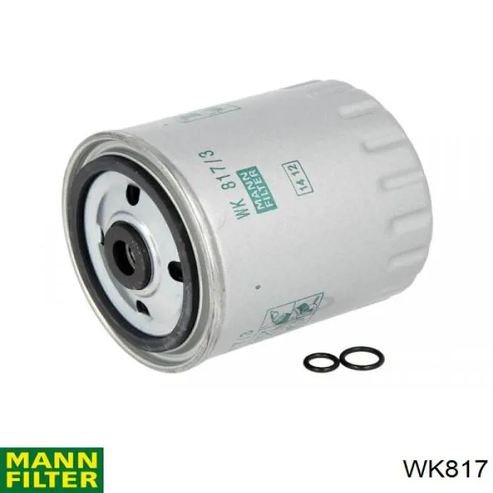 Filtro combustible WK817 Mann-Filter