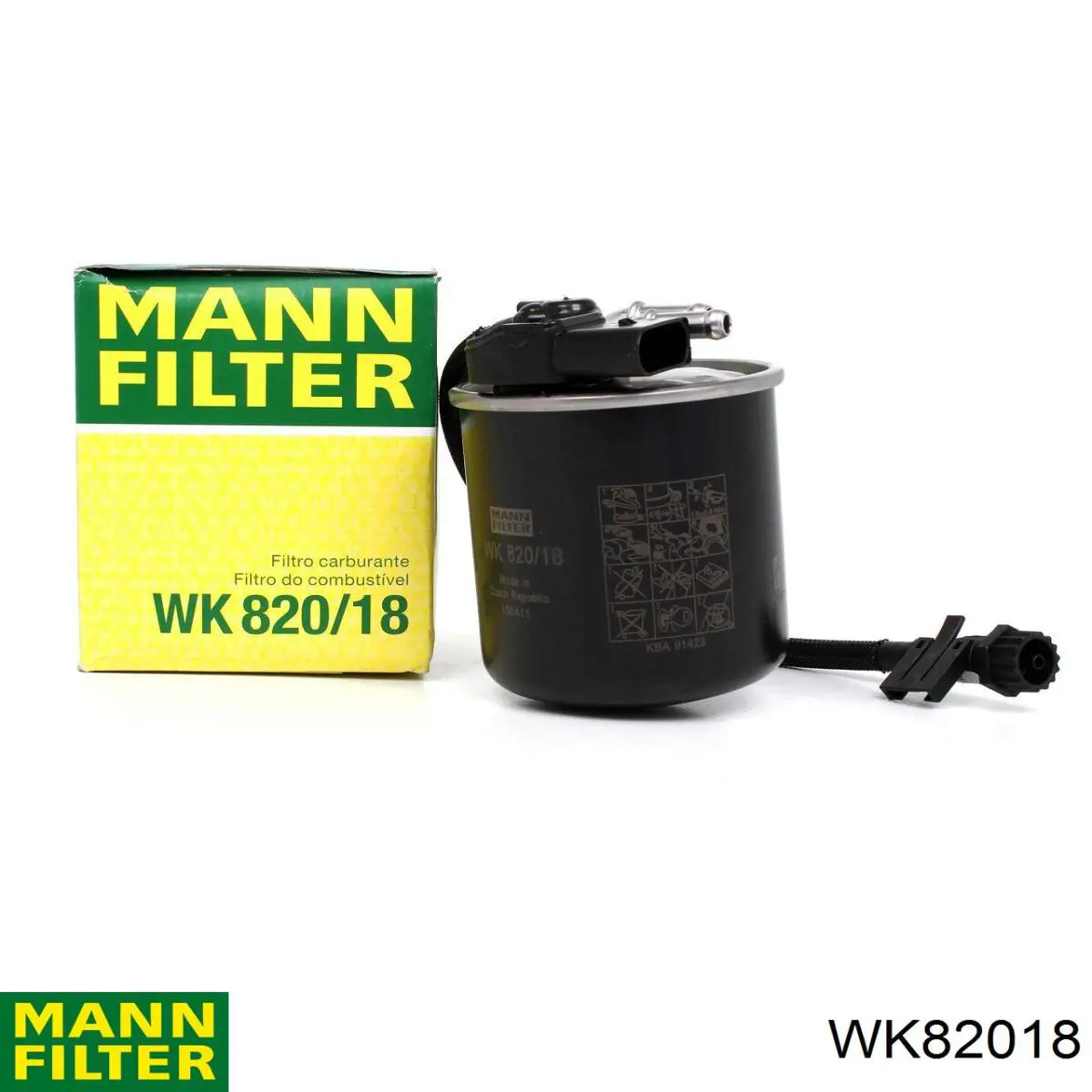 Filtro combustible WK82018 Mann-Filter
