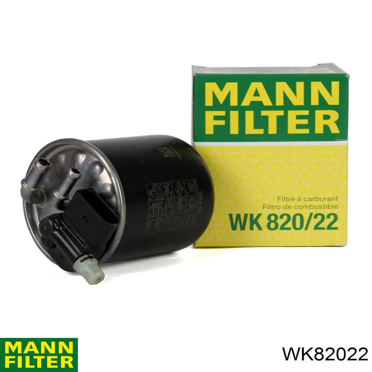 WK82022 Mann-Filter filtro de combustível