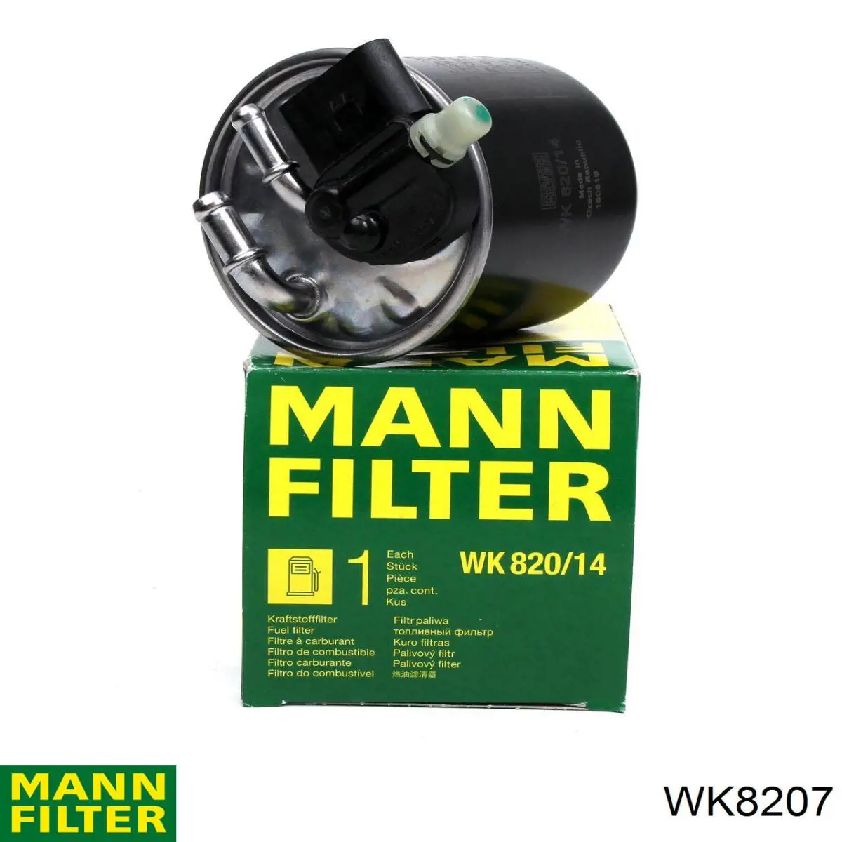 Filtro combustible WK8207 Mann-Filter