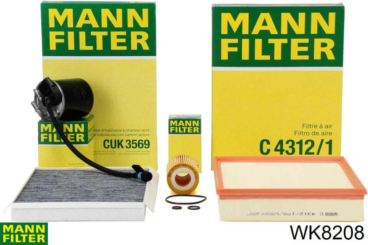 Топливный фильтр WK8208 Mann-Filter