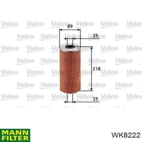 Фильтр топливный Mann-Filter WK8222
