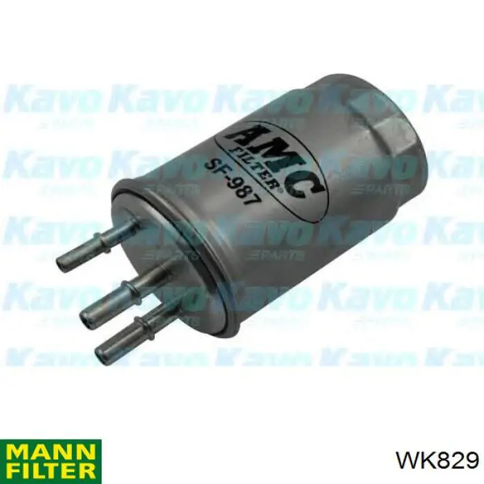 Фильтр тонкой очистки топлива Mann-Filter WK829 цена, от 22.27 USD