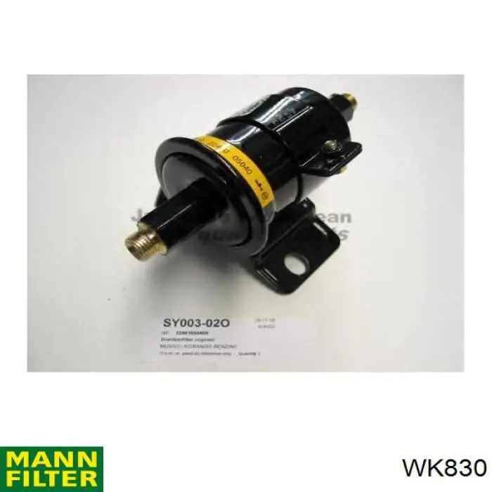 Фильтр тонкой очистки топлива Mann-Filter WK830 цена, от 10.60 USD