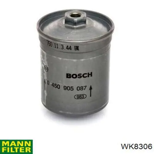 Фильтр тонкой очистки топлива Mann-Filter WK8306 цена, от 11.49 USD