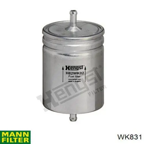 WK831 Mann-Filter топливный фильтр