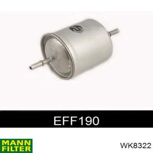 WK8322 Mann-Filter топливный фильтр