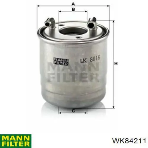 Топливный фильтр WK84211 Mann-Filter