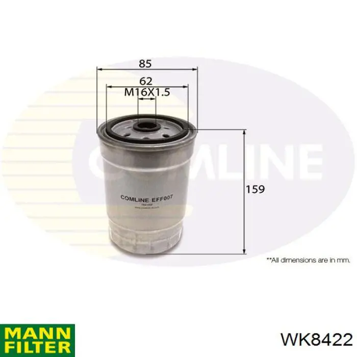 Купить WK8422 Mann-Filter Фильтр-отстойник топлива грубой очистки
