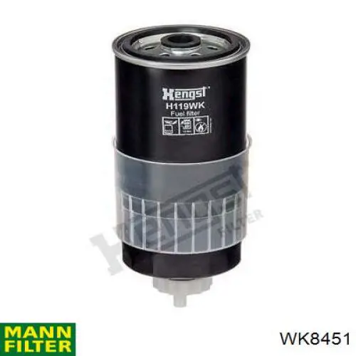 WK8451 Mann-Filter топливный фильтр
