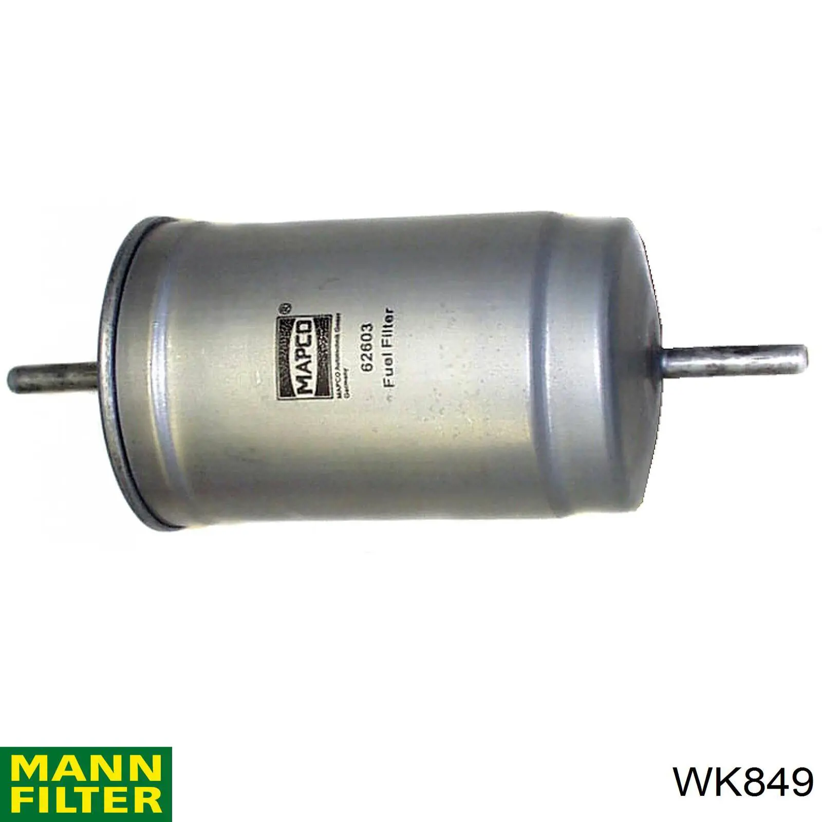 Фильтр тонкой очистки топлива Mann-Filter WK849 цена, от 3.97 USD