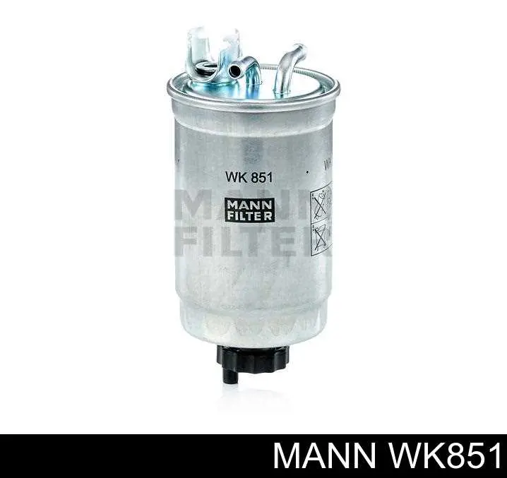WK851 Mann-Filter топливный фильтр
