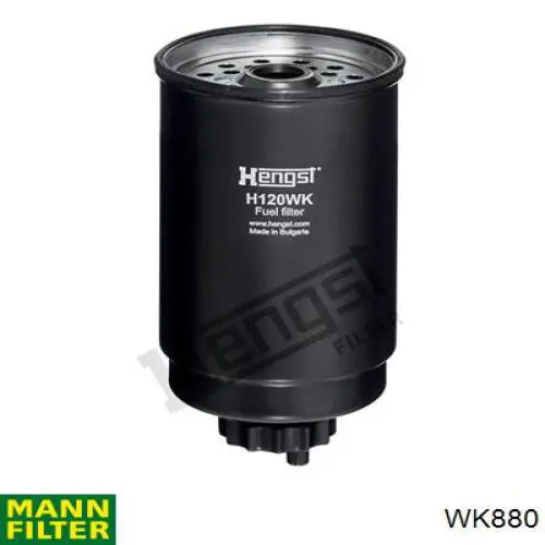 Filtro combustible WK880 Mann-Filter