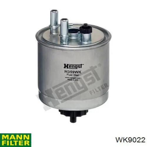 Фильтр тонкой очистки топлива Mann-Filter WK9022 цена, от 32.02 USD
