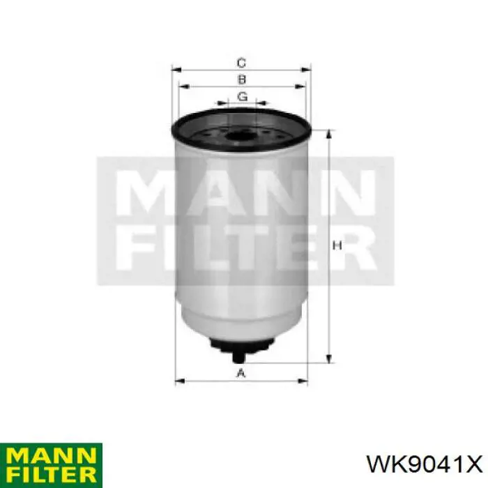 Топливный фильтр H586WK Hengst