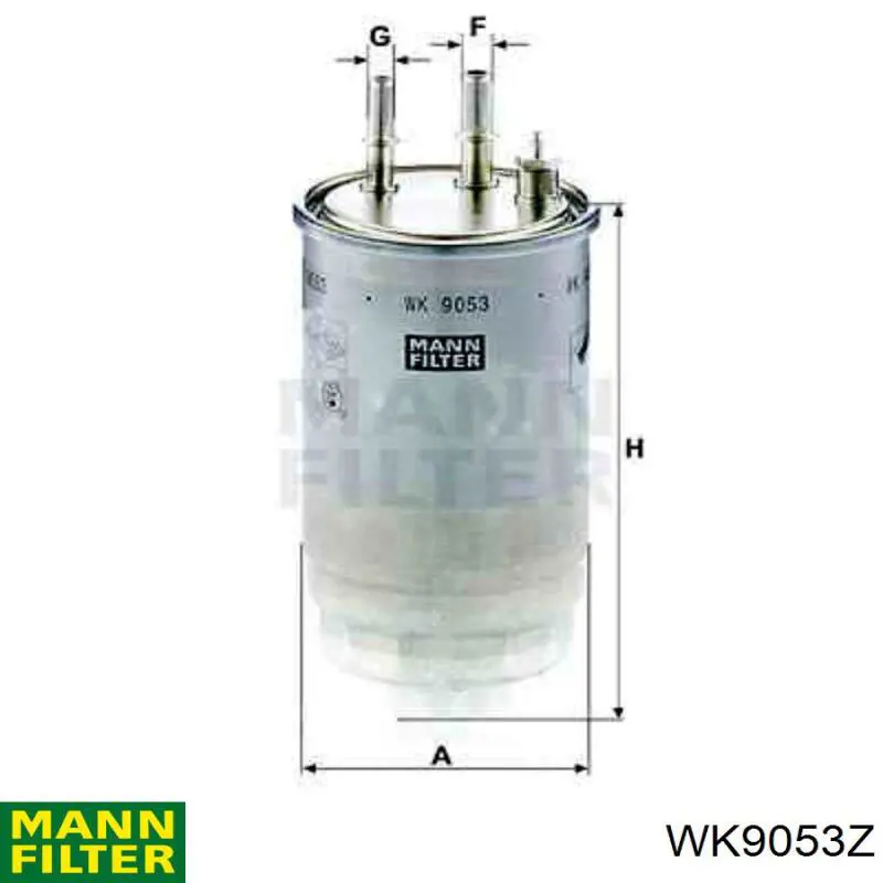 WK9053Z Mann-Filter filtro de combustível