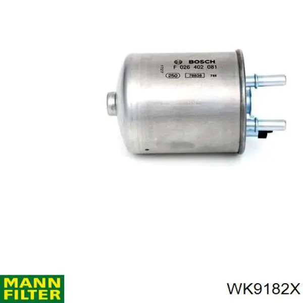 Купить WK9182X Mann-Filter Фильтр-отстойник топлива грубой очистки