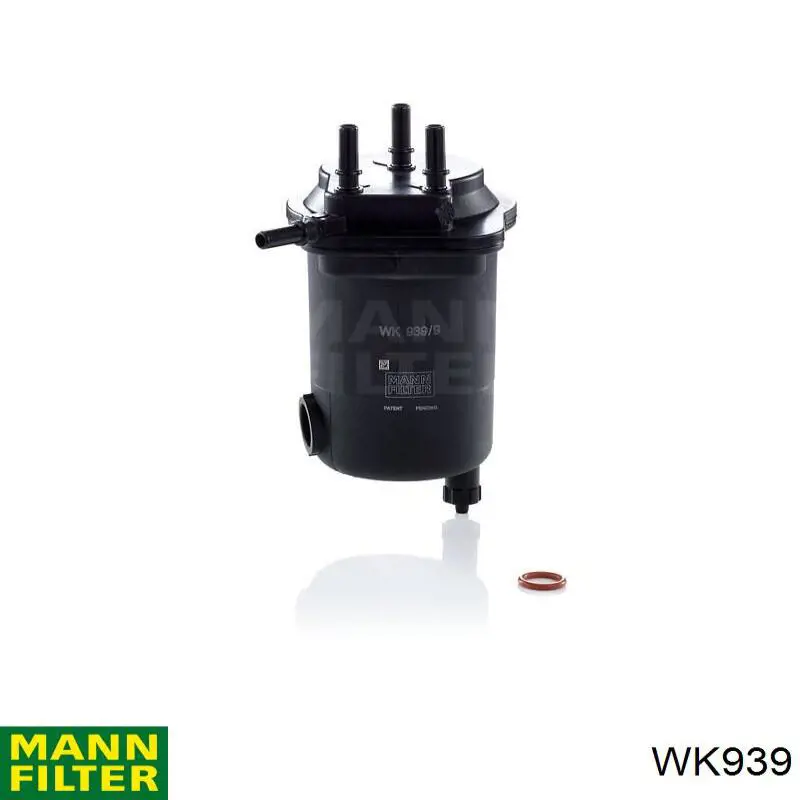 WK 939 Mann-Filter топливный фильтр
