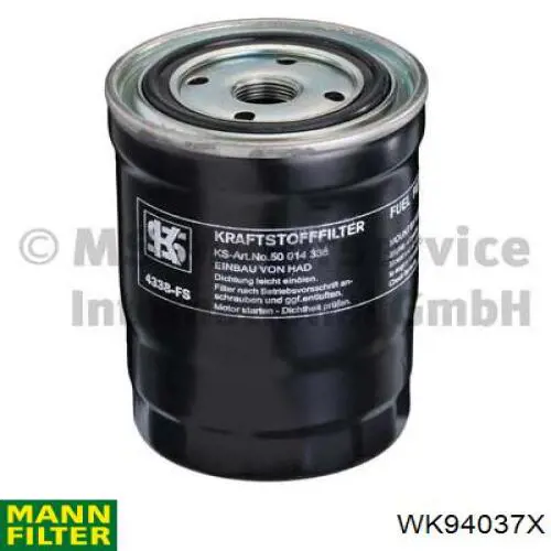Filtro combustible WK94037X Mann-Filter
