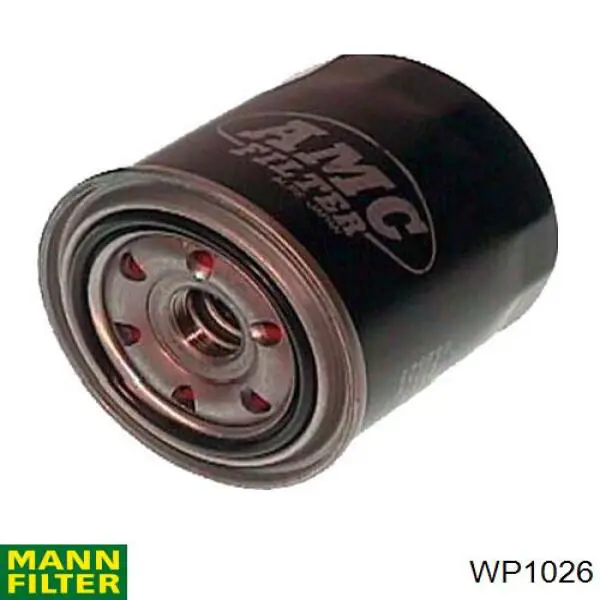 Filtro de aceite WP1026 Mann-Filter