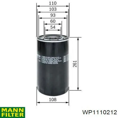 Купить P502507 Donaldson Фильтр центробежный очистки масла