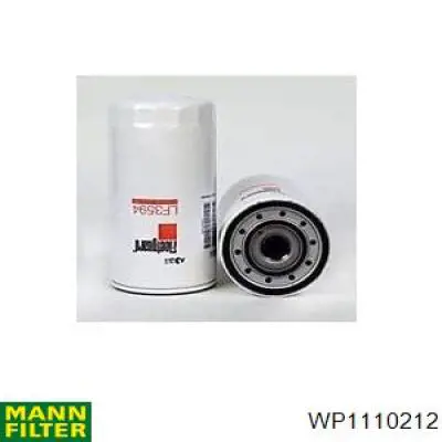 Filtro de aceite WP1110212 Mann-Filter