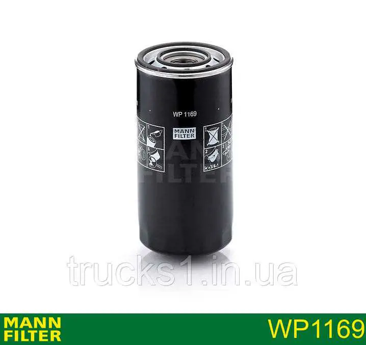 Масляный фильтр WP1169 Mann-Filter